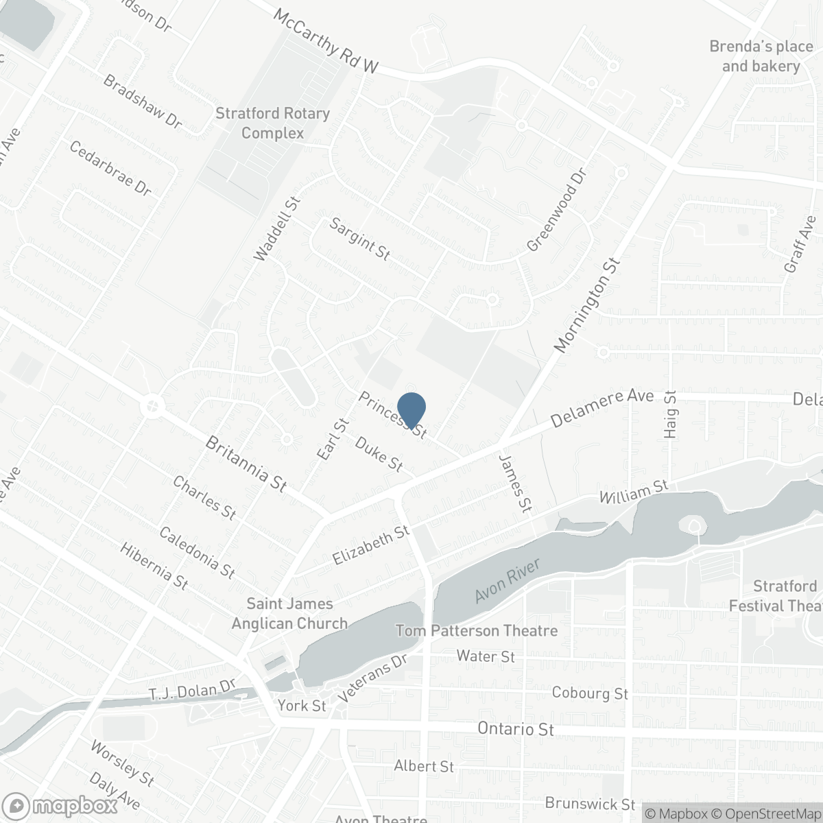 59 PRINCESS STREET, Stratford, Ontario N5A 6C7